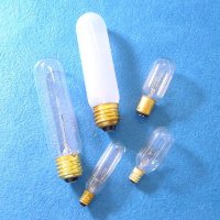 TUBULAR LIGHT BULBS
 T5, T6, T7, T8, T10, T6,